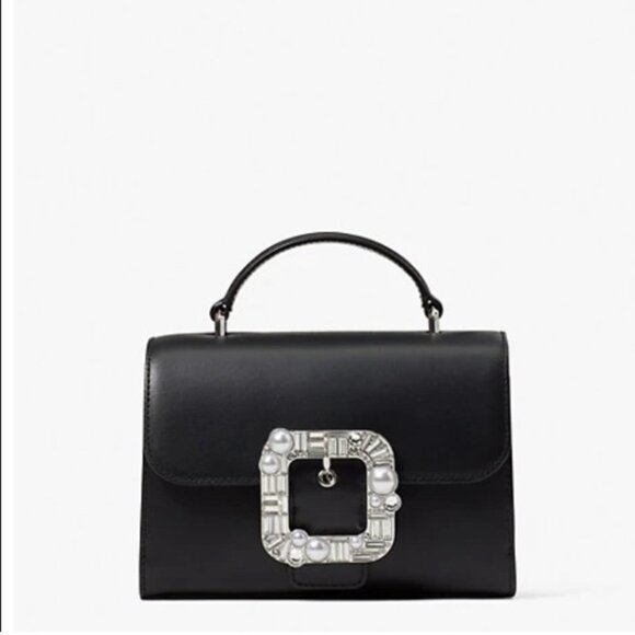 Kate Spade Lovitt Buckle Small Top-Handle Bag - Picture 1 of 11